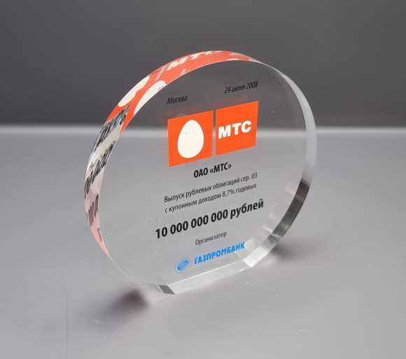 Томбстоун из акрила ТC.019.004